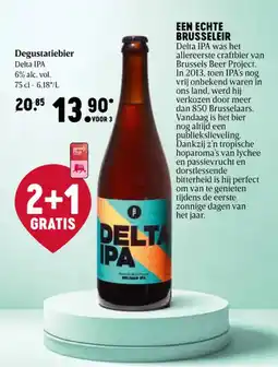 Delhaize Degustatiebier Delta IPA aanbieding