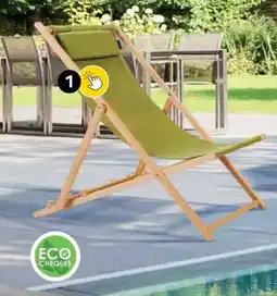 Brico Madison strandstoel panama aanbieding