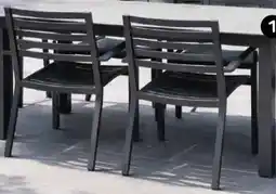 Brico Central park stoel vina met armleuningen aanbieding