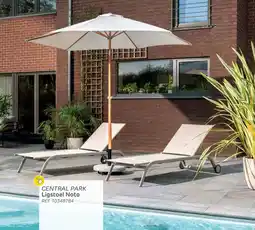 Brico Central park ligstoel noto aanbieding