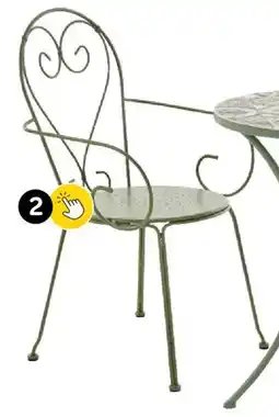 Brico Central park bistrostoel rosy aanbieding