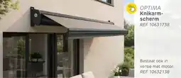 Brico Optima knikarm- scherm aanbieding