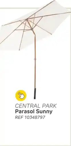 Brico Central park parasol sunny aanbieding