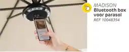 Brico Madison bluetooth box voor parasol aanbieding