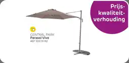 Brico Central park parasol vive aanbieding