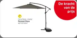 Brico Central park parasol daze aanbieding