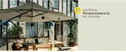 Brico Naterial Parasol sombra XL aanbieding