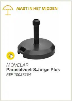 Brico Movelar Parasolvoet S.Jorge Plus aanbieding