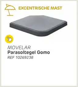 Brico Movelar parasoltegel gomo aanbieding