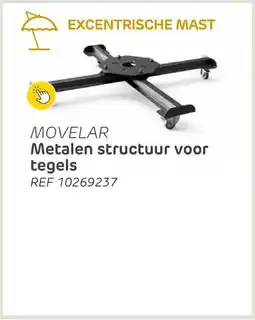 Brico Movelar metalen structuur voor tegels aanbieding