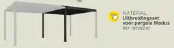 Brico Naterial Uitbreidingsset voor Pergola Modus aanbieding