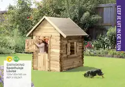 Brico Swingking Speelhuisje Louise aanbieding