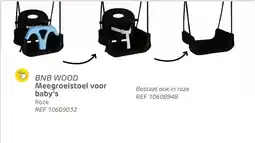 Brico BNB Wood Meegroeistoel voor baby's aanbieding