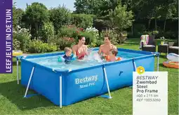 Brico Bestway Zwembad Steel Pro Frame aanbieding