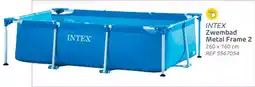 Brico Intex Zwembad Metal Frame 2 aanbieding