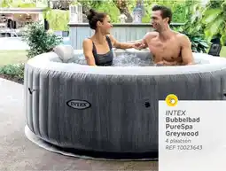 Brico Intex Bubbelbad Purespa Greywood aanbieding