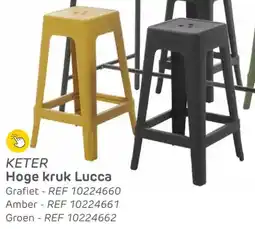 Brico Keter Hoge Kruk Lucca aanbieding