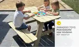 Brico Paradiso Toys Picknicktafel voor kinderen aanbieding
