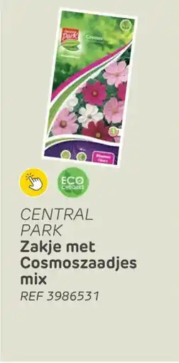 Brico Central Park Zakje met Cosmoszaadjes mix aanbieding