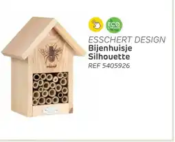 Brico Esschert Design Bijenhuisje Silhouette aanbieding