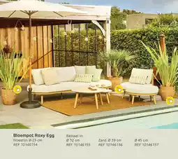 Brico Bloempot Roxy Egg aanbieding