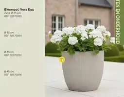 Brico Bloempot Nora Egg aanbieding