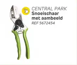 Brico Central park snoeischaar met aambeeld aanbieding