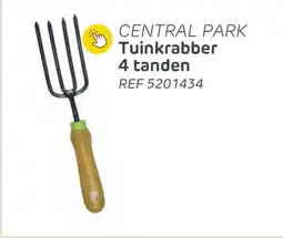 Brico Central park tuinkrabber 4 tanden aanbieding