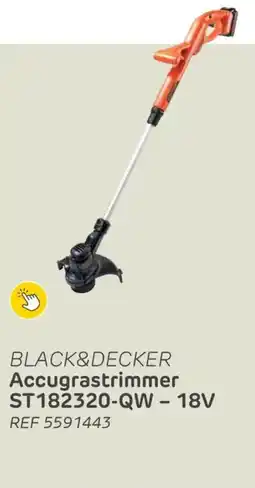 Brico Black & Decker Accugrastrimmer ST182320-QW aanbieding