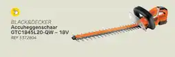 Brico Black & Decker Accuheggenschaar GTC1845L20-QW aanbieding