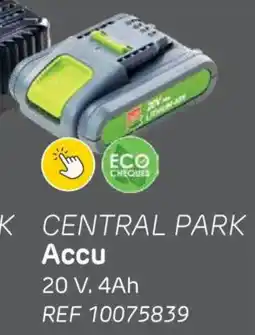 Brico Central Park Accu aanbieding