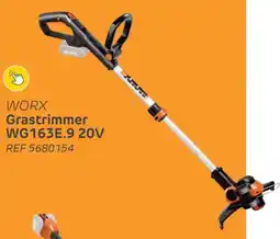 Brico Worx Grastrimmer WG163E.9 aanbieding