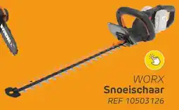Brico Worx Snoeischaar aanbieding
