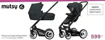 Baby & Tiener Mutsy icon legend deep water 2-in-1 kinderwagen aanbieding