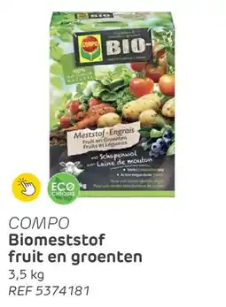 Brico Compo biomeststof fruit en groenten aanbieding