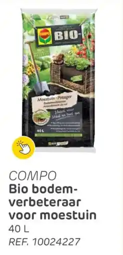 Brico Compo Bio Bodemverbeteraar voor Moestuin aanbieding