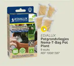 Brico Edialux Potgrondvliegjes Nema-T-Bag Pot aanbieding
