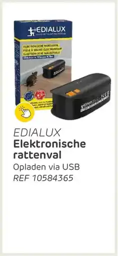 Brico Edialux Elektronische Rattenval aanbieding