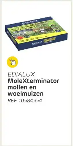 Brico Edialux Molexterminator mollen en woelmuizen aanbieding