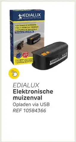 Brico Edialux Elektronische muizenval aanbieding