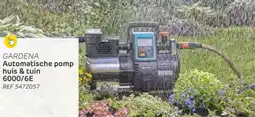 Brico Gardena Automatische Pomp Huis & Tuin 6000/6E aanbieding