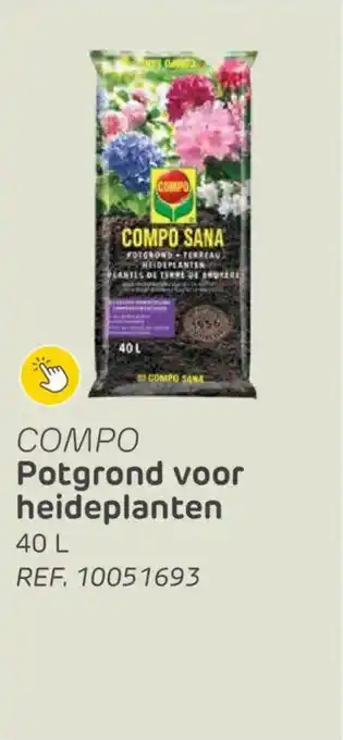 Compo Potgrond voor heideplanten