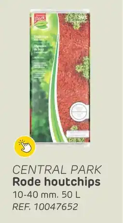Brico Central Park Rode houtchips aanbieding