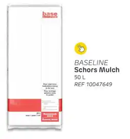 Brico BaseLine Schors Mulch aanbieding