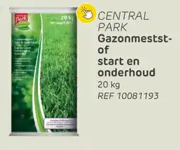 Brico Central Park Gazonmestst of start en onderhoud aanbieding