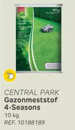 Brico Central Park Gazonmeststof 4 Seasons aanbieding