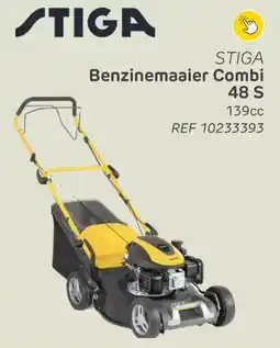 Brico Stiga Benzinemaaier Combi 48 S aanbieding