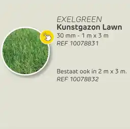 Brico Exelgreen Kunstgazon Lawn aanbieding
