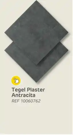 Brico Tegel Plaster Antracita aanbieding