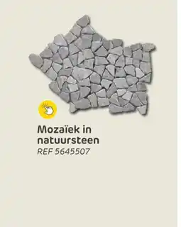 Brico Mozaïek in natuursteen aanbieding